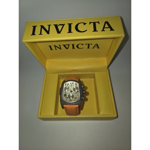 Invicta Lupah Collection Swiss Made Men’s Chronograph Watch Model 2092 Titanium main image 6